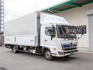 トラック複数台が必要な大容量の回収にも対応可能。
